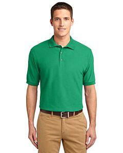 Port Authority® Extended Size Silk Touch™ Polo-Court Green