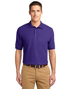 Port Authority® Extended Size Silk Touch™ Polo-Purple