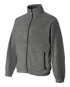 Sierra Pacific Full-Zip Fleece Jacket-Heather Gray