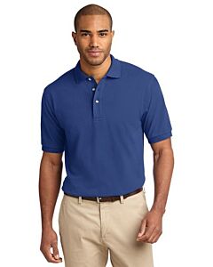 Port Authority® Tall Heavyweight Cotton Piqué Polo